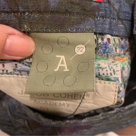 Jacob Cohen Academy Floral Print Trousers -32 - Picture 7 of 11